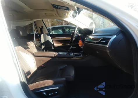 2016 BMW 740I from USA, damaged, VIN WBA7E2C54GG548245